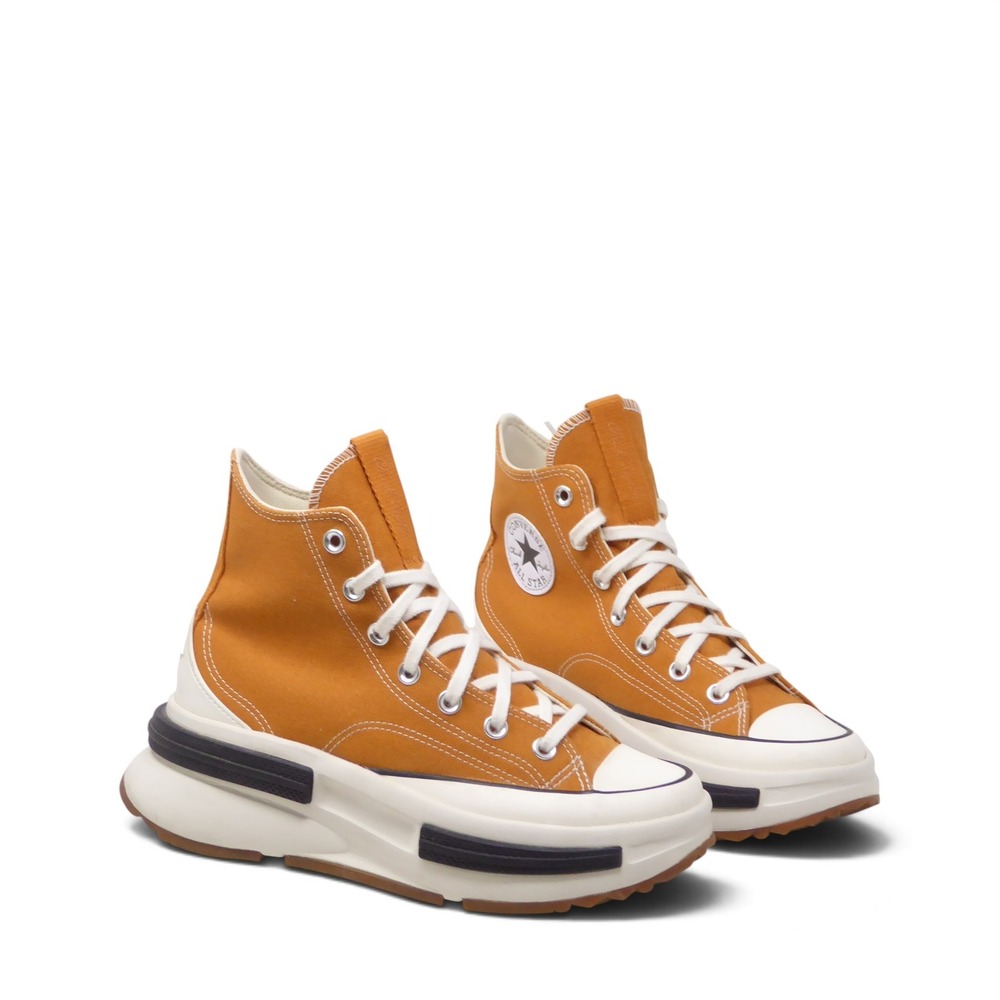 Converse Womens Run Star Legacy CX Shoes Monarch Orange High Top Platform 8